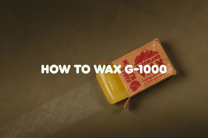 How to Wax G-1000