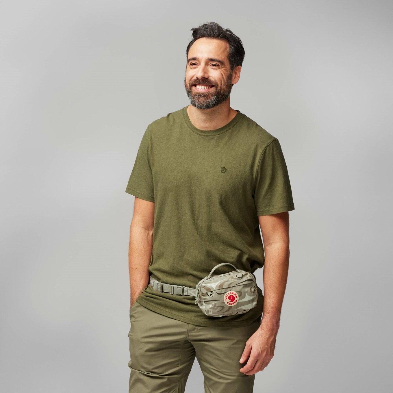 [BEENTRILL]★FRONT POCKET HIPSACK Kånken Art Hip Pack – Fjällräven SEA