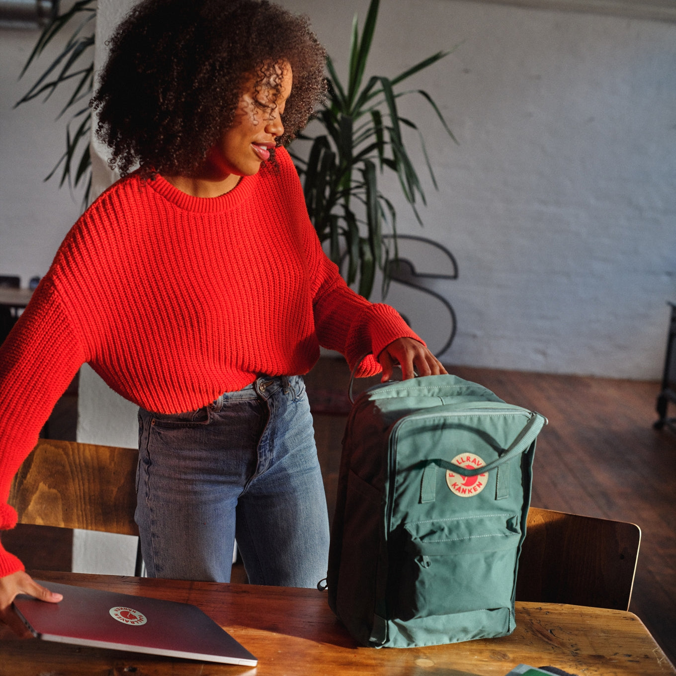 fjällräven kanken laptop 17 frost green Kanken Laptop 17" – Fjällräven SEA