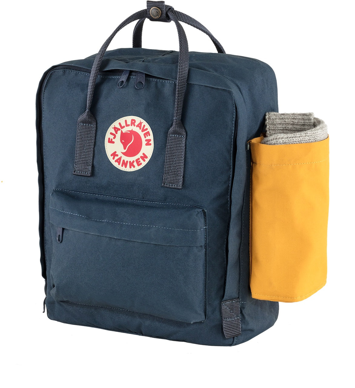 Fjallraven kanken water store bottle pocket