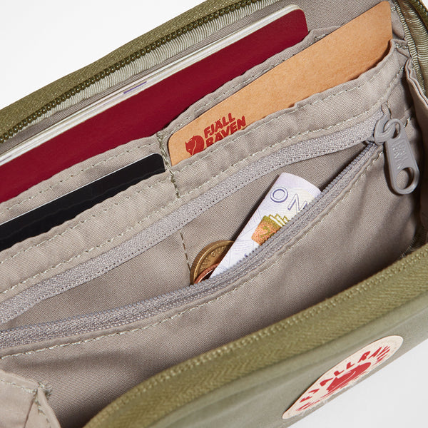 Portemonnee Fjallraven Kanken Card Wallet Arctic Green Portemonnee Fjallraven Kanken Card Wallet Arctic Green