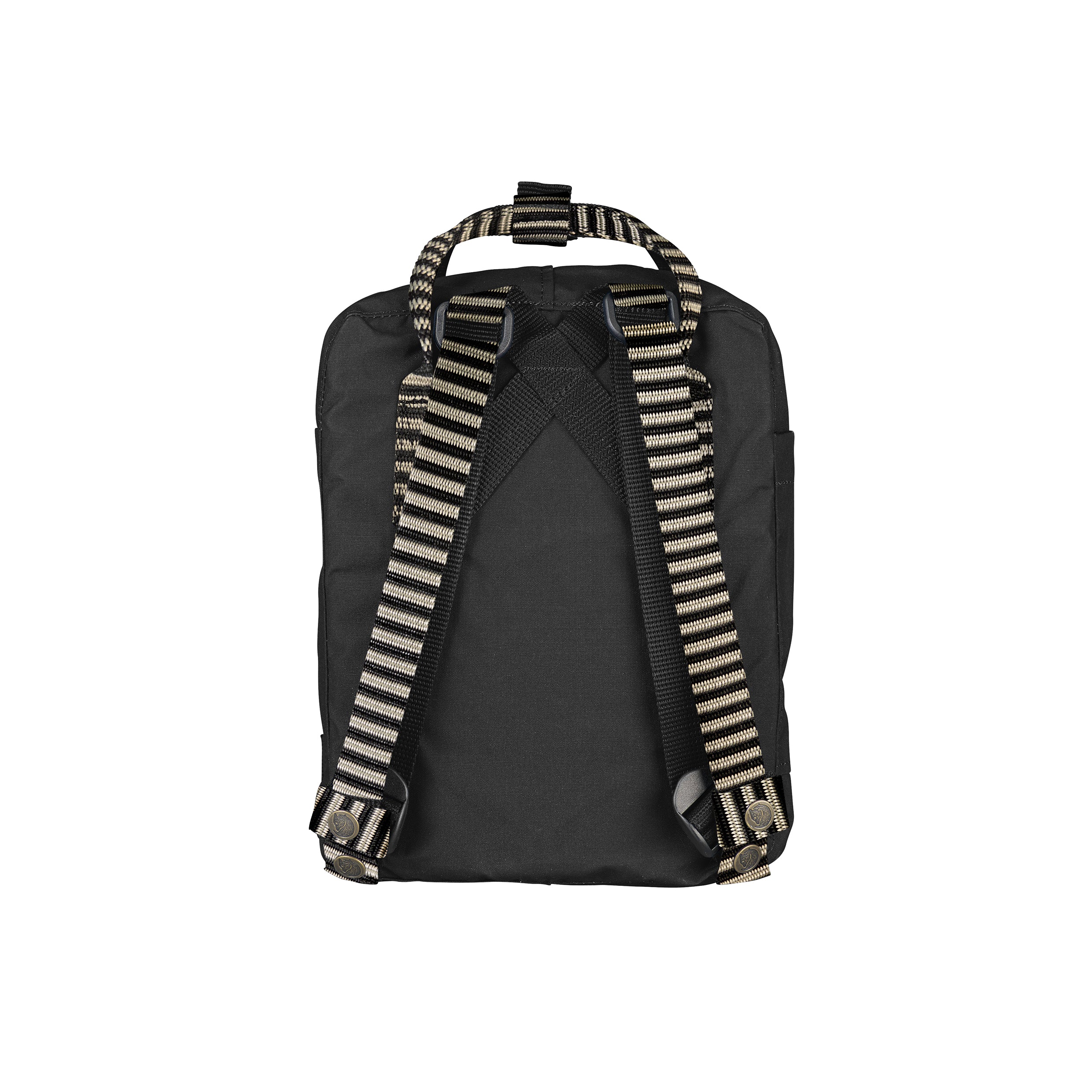 Kanken black striped best sale