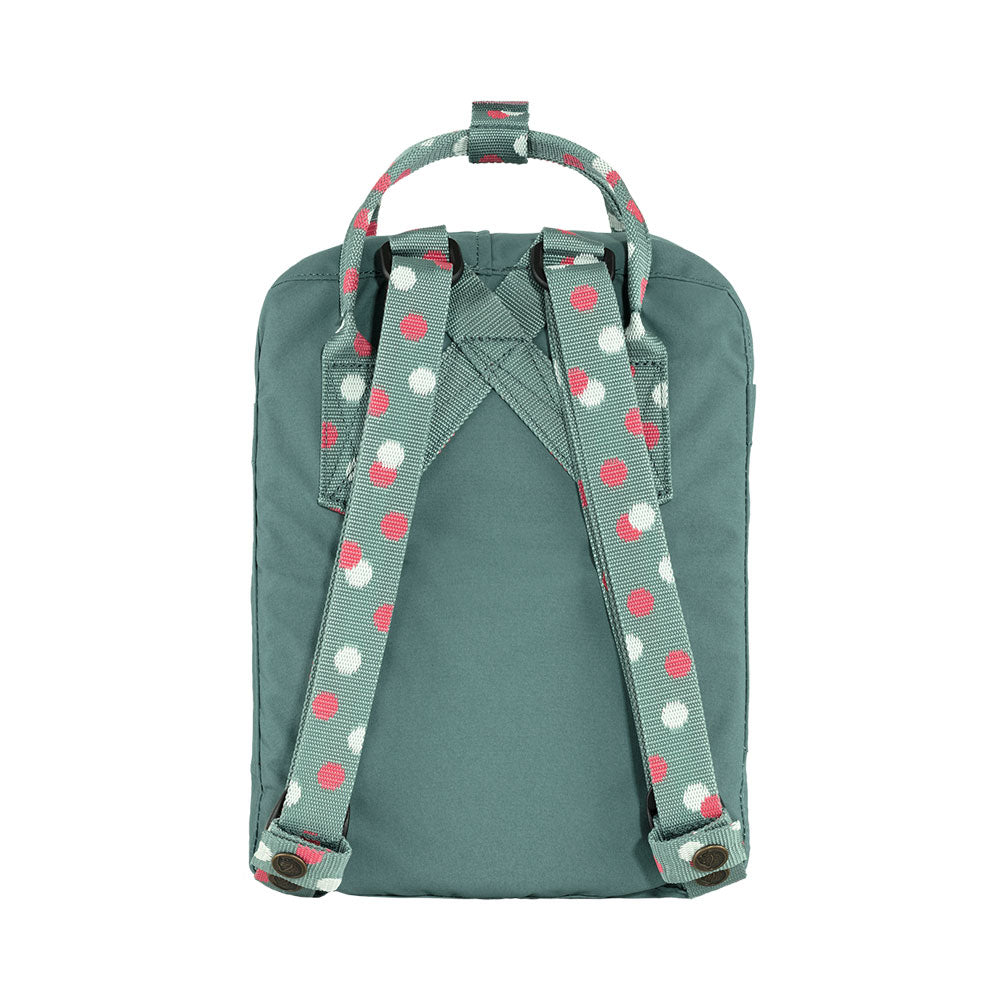 Frost green shops peach pink kanken mini