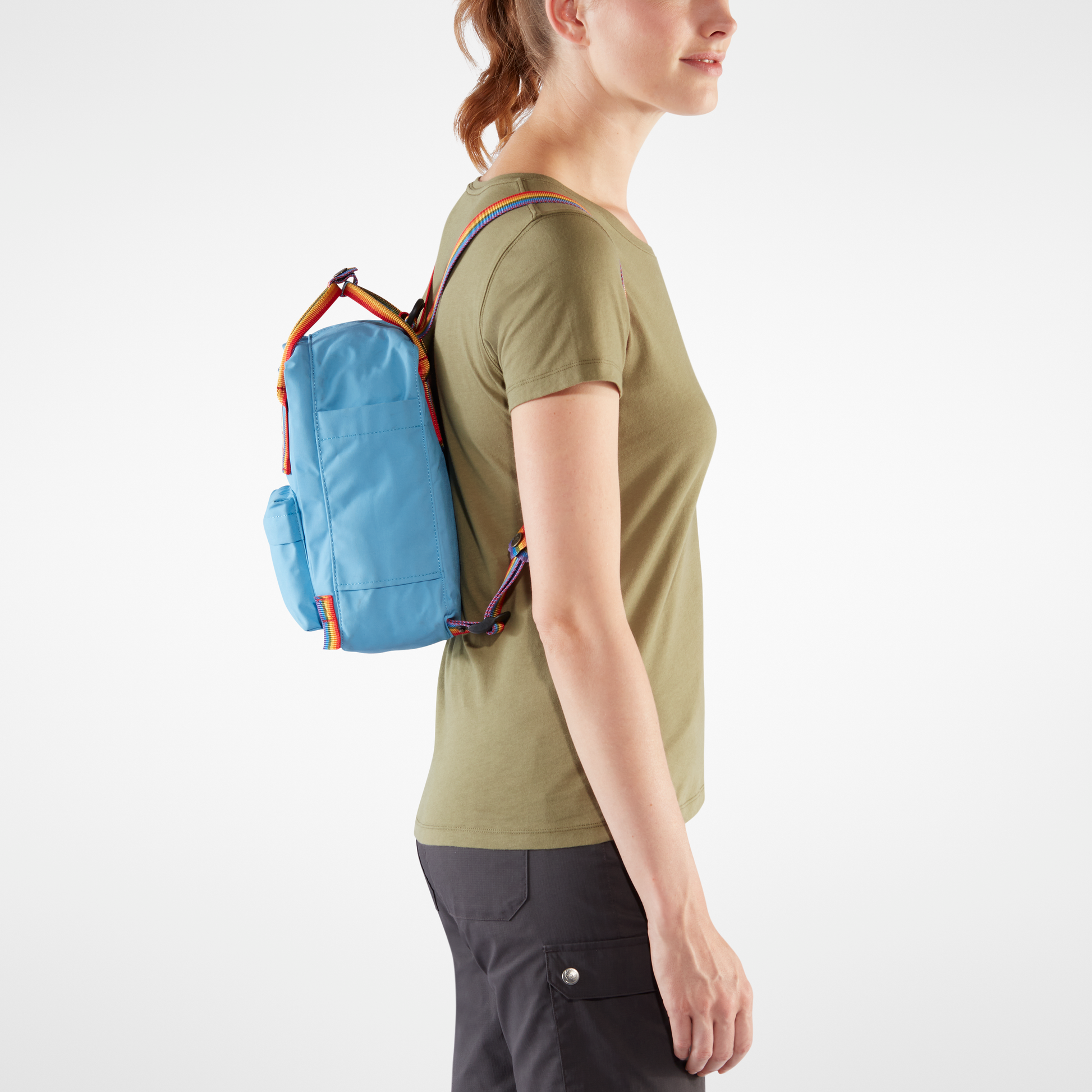 Kanken mini rainbow cheap