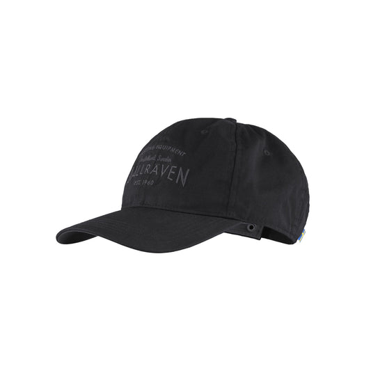 Black Fjallraven Est. 1960 Cap